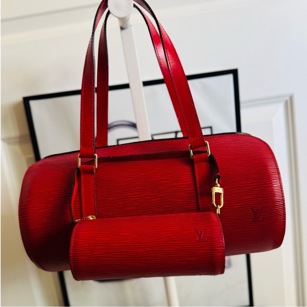 Louis Vuitton Red EPI Papilon with baby
Women's Bag Set - Picture 2 of 12